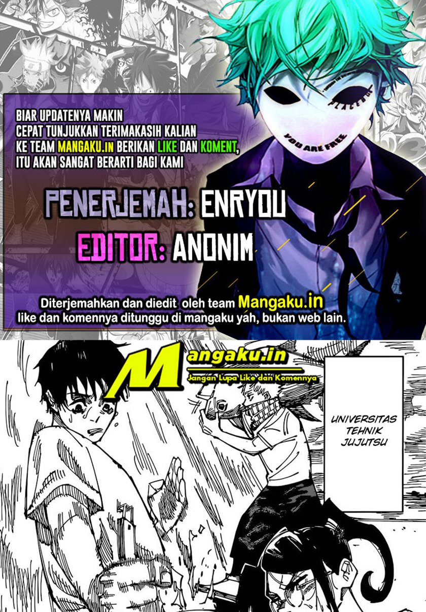 Komik Jujutsu Kaisen Chapter 168.5 Bahasa Indonesia - KomikIndo