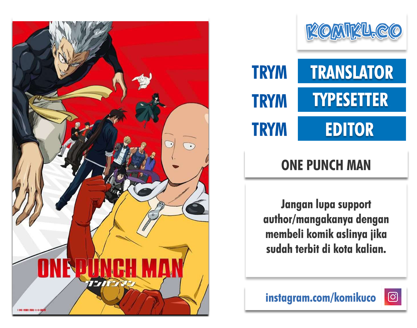 One punch man chapter 181