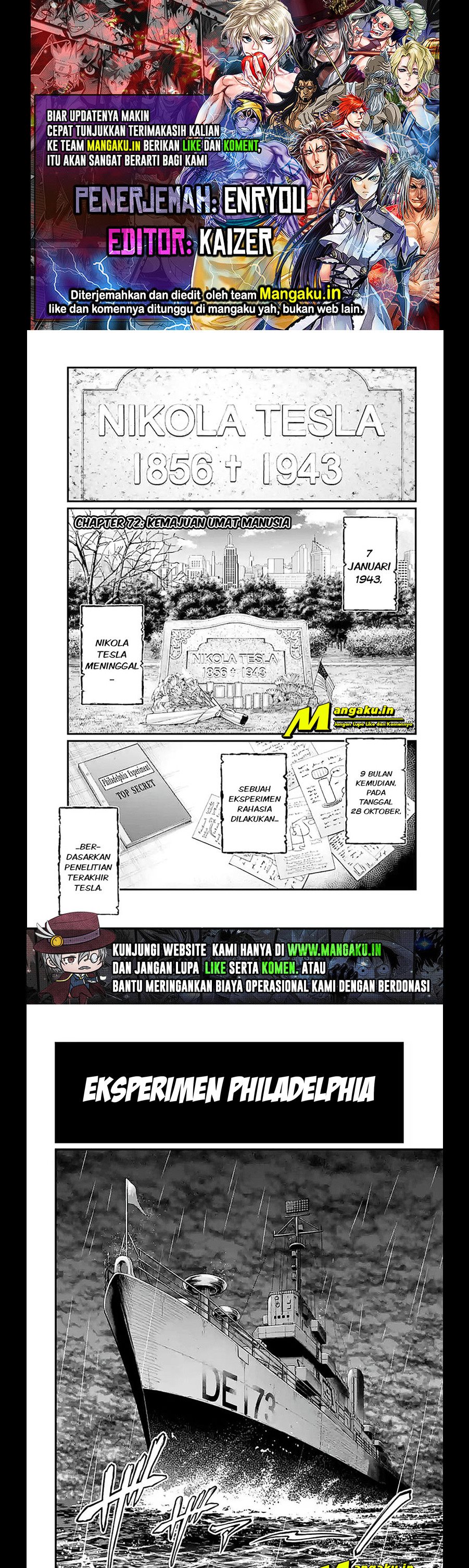 Komik Shuumatsu No Valkyrie Chapter 72.1 Bahasa Indonesia - KomikIndo