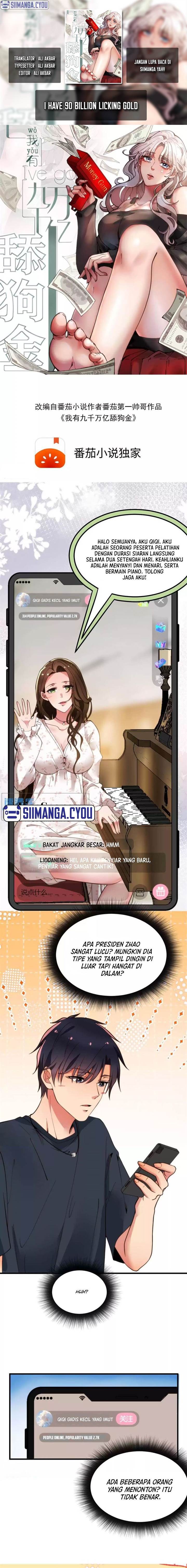 Komik I Have 90 Billion Licking Gold Chapter 11 Komikcast