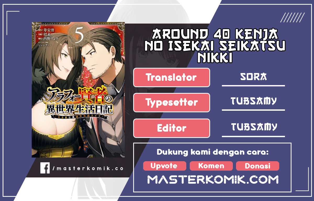 Komik Around 40 Kenja no Isekai Seikatsu Nikki ~ Kimana na Isekai