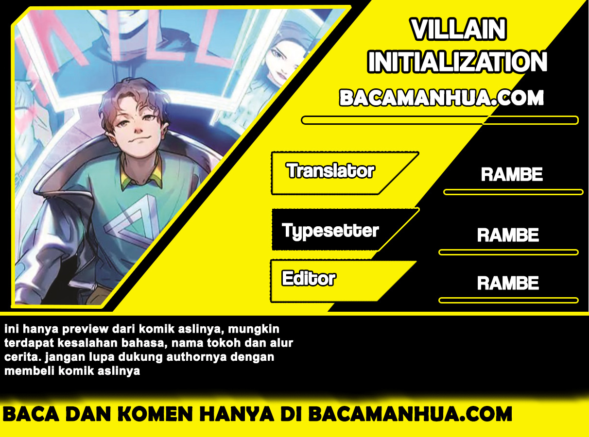 Komik Villain Initialization Chapter 1 Bahasa Indonesia - KomikIndo