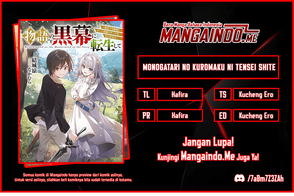 Komik Monogatari no Kuromaku ni Tensei shite Chapter 4 Bahasa Indonesia
