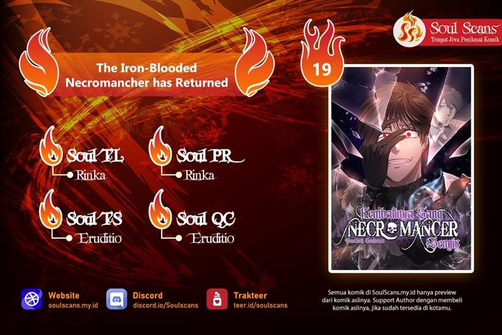 Komik The Iron-Blooded Necromancer Has Returned Chapter 19 Bahasa
