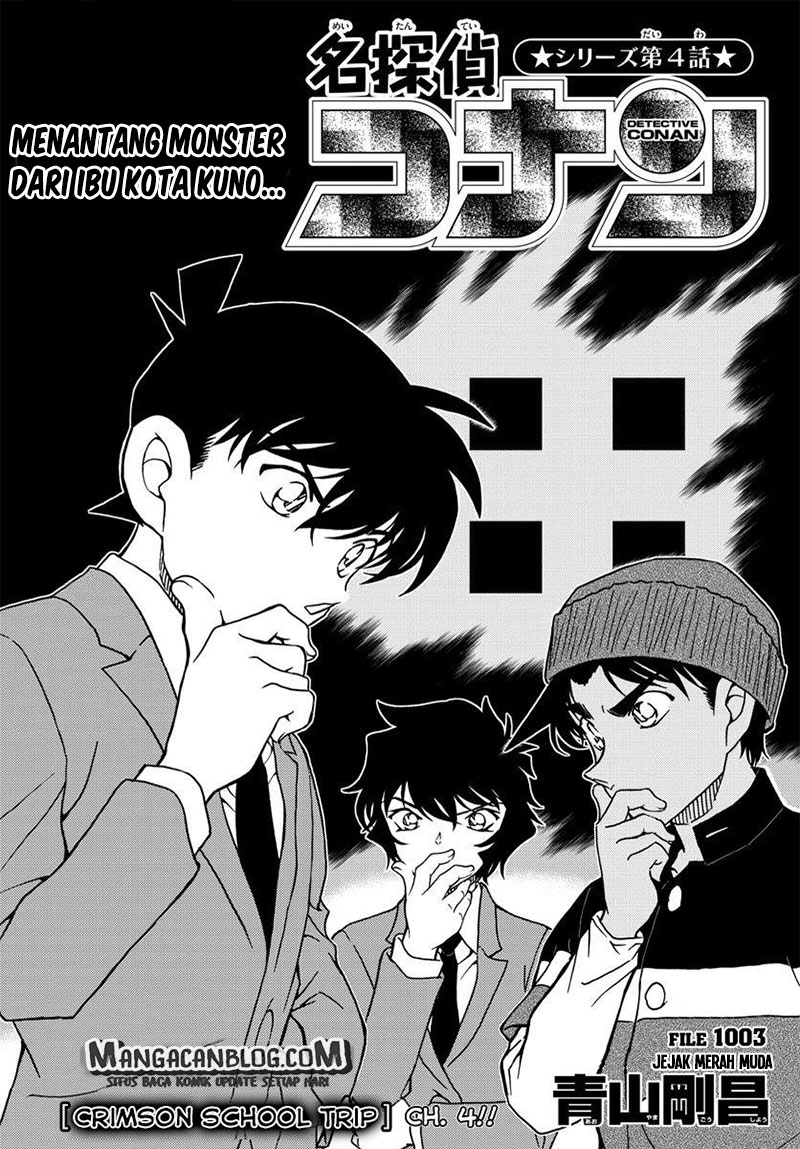 Komik Detective Conan Chapter 1003 - Komikcast