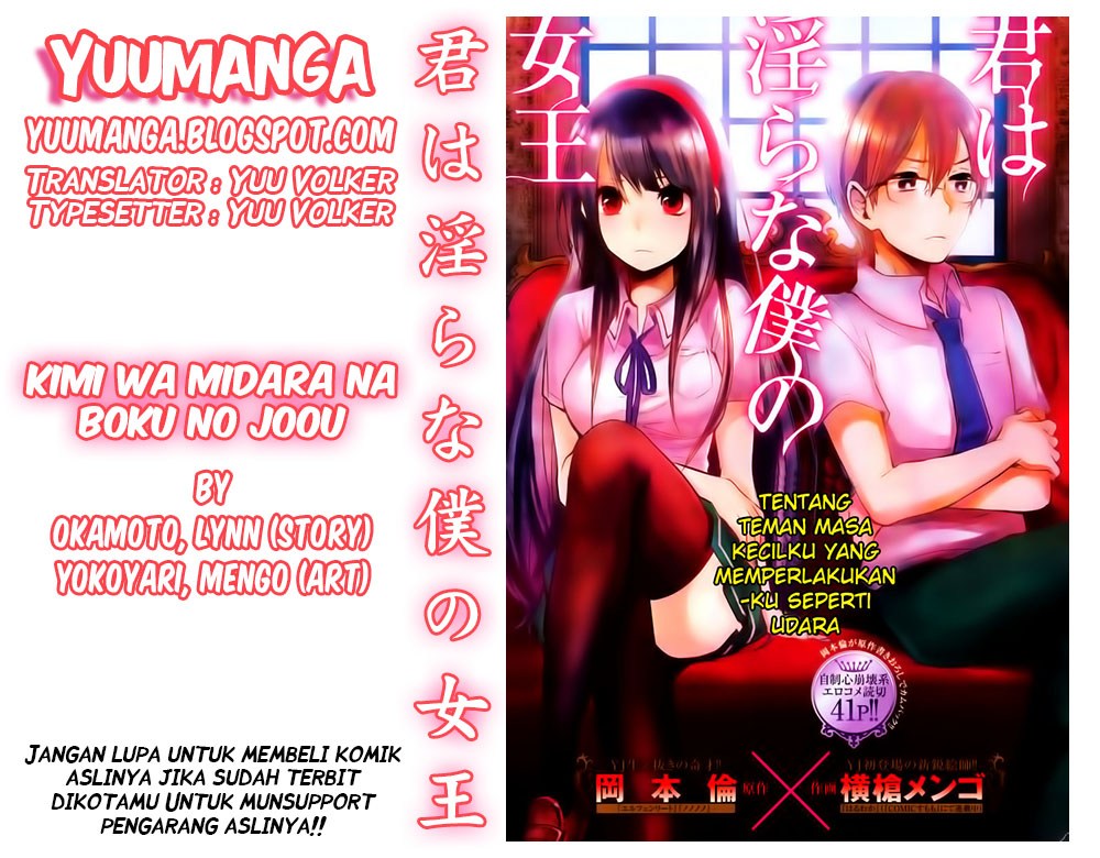 Komik Kimi Wa Midara Na Boku No Joou Chapter 02 Komikcast