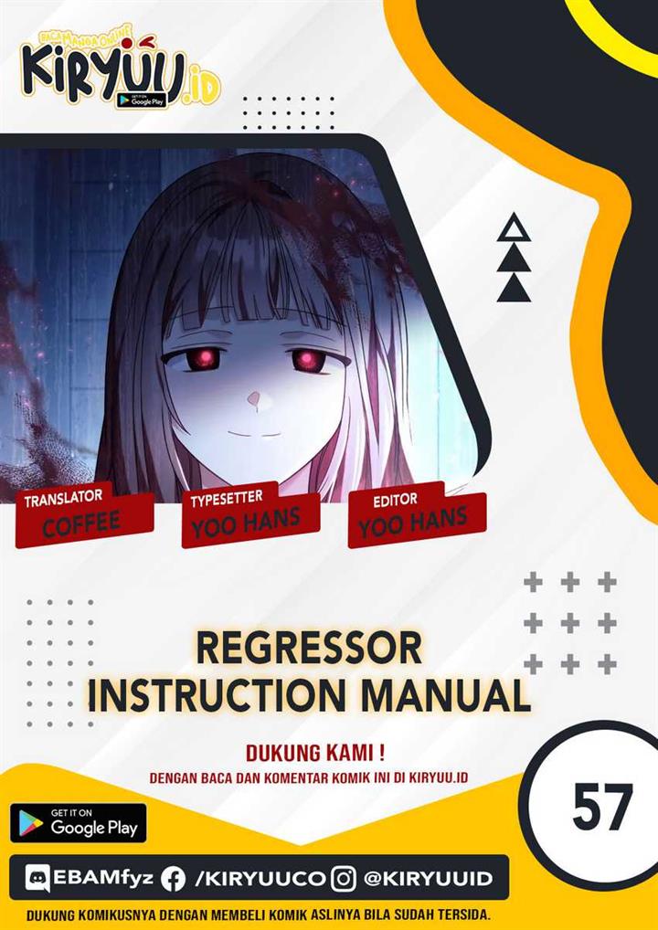 Komik Regressor Instruction Manual Chapter 57 - Komikcast