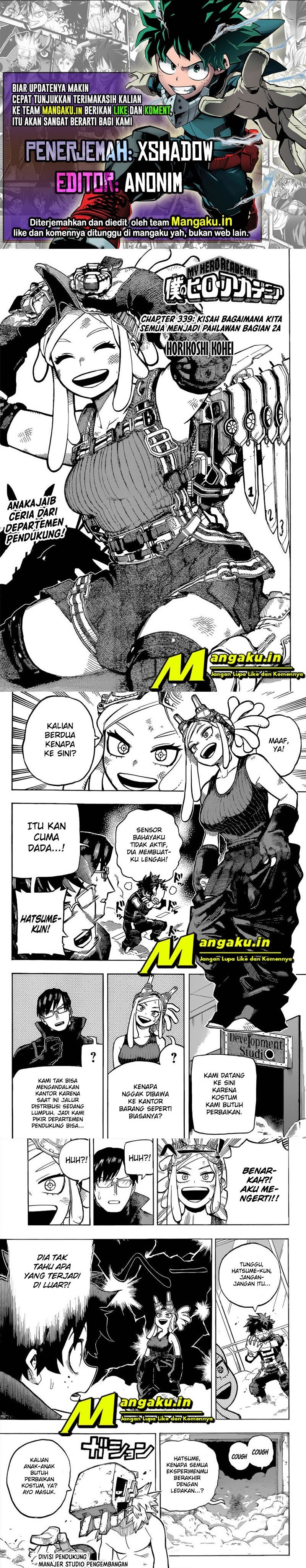 Komik Boku No Hero Academia Chapter Komikcast