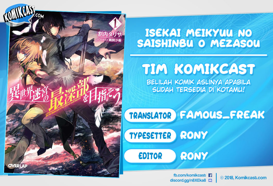 Komik Isekai Meikyuu no Saishinbu o Mezasou Chapter 05 Bahasa Indonesia