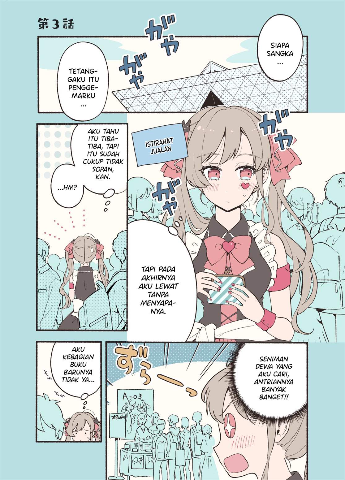 Oshi Au Futari Wa Koi Ni Naranai Komik Oshi au Futari wa koi ni naranai Chapter 3 Bahasa Indonesia