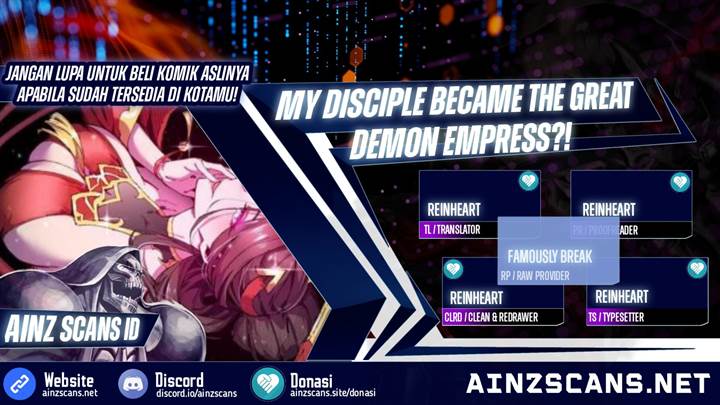 My Disciple Became The Great Demon Empress Chapter 1 Fr