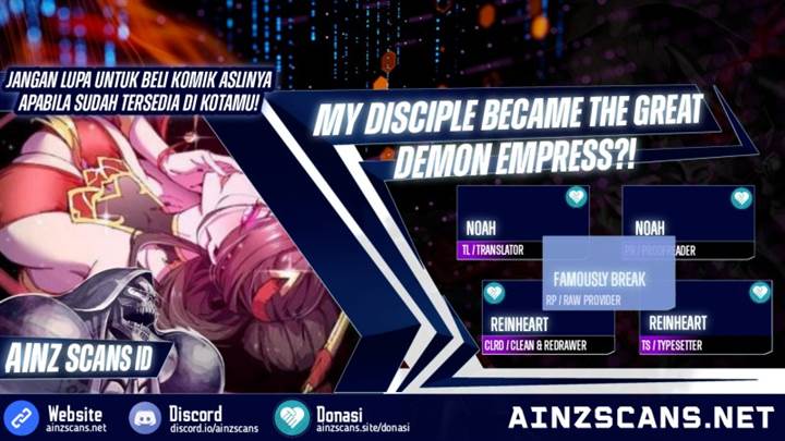 Komik My Disciple Became The Great Demon Empress?! Chapter 6 Bahasa