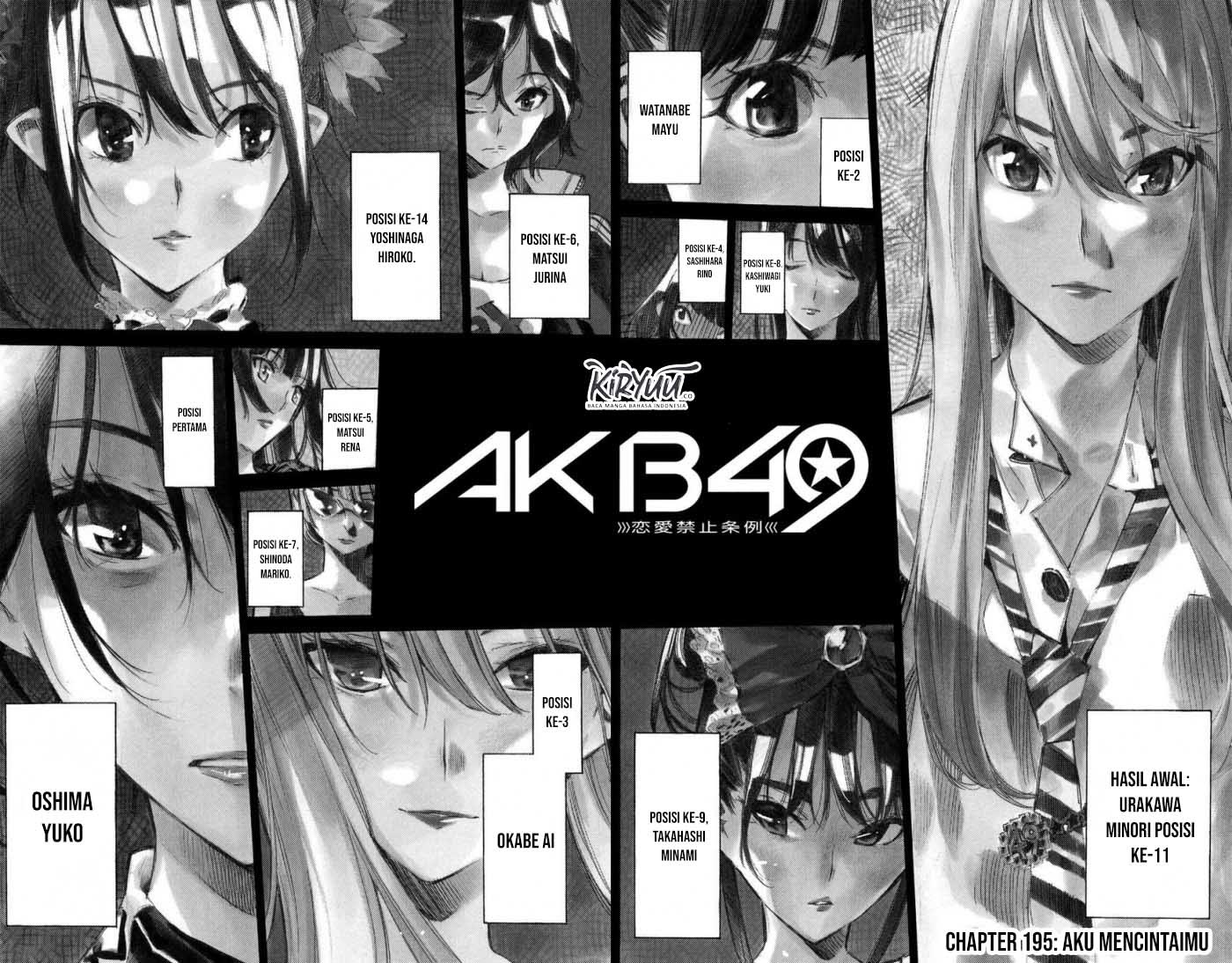 Komik Akb49 Renai Kinshi Jourei Chapter 195 Komikcast