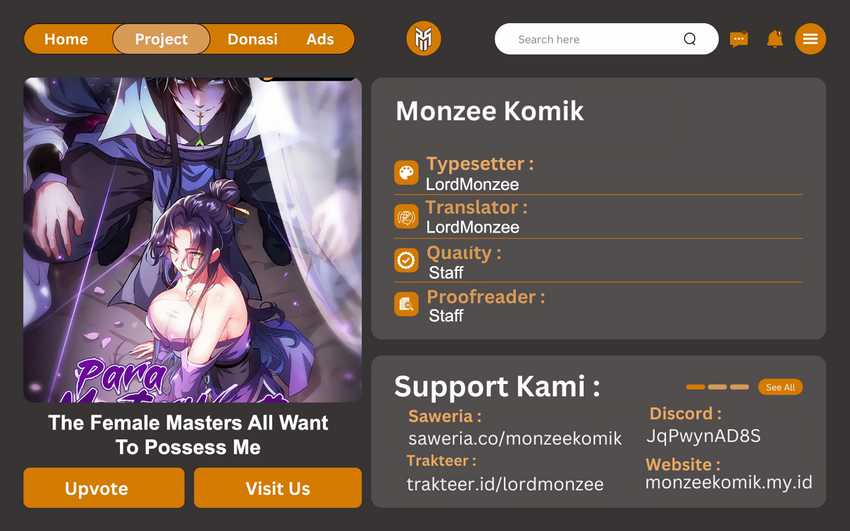 Komik Esteemed Female Masters All Want to Possess Me Chapter 14 Bahasa