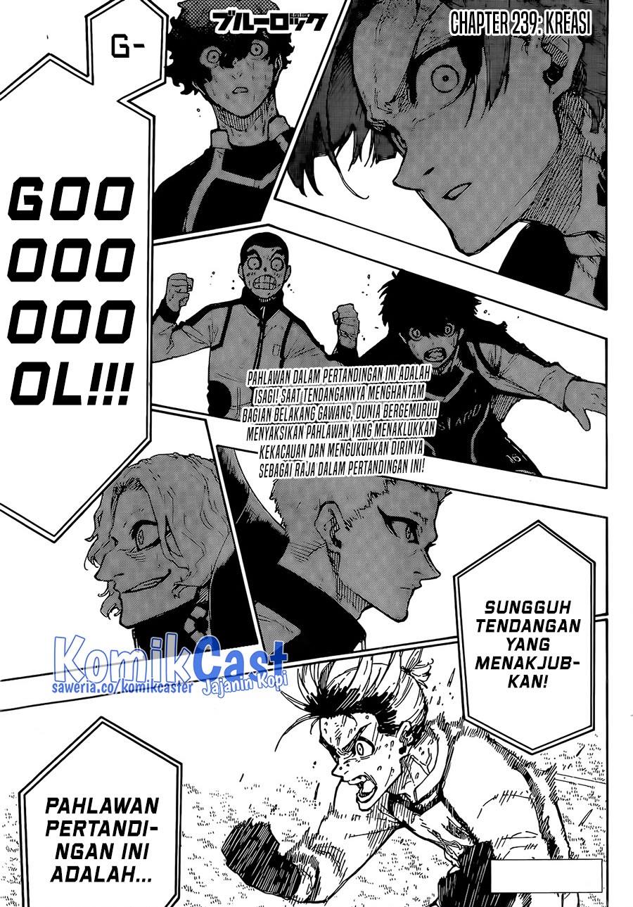 Full Spoiler Manga Blue Lock Chapter 239 Sub Indo, Lengkap Link Baca dan  Raw Scan Bahasa Indonesia - Info 1