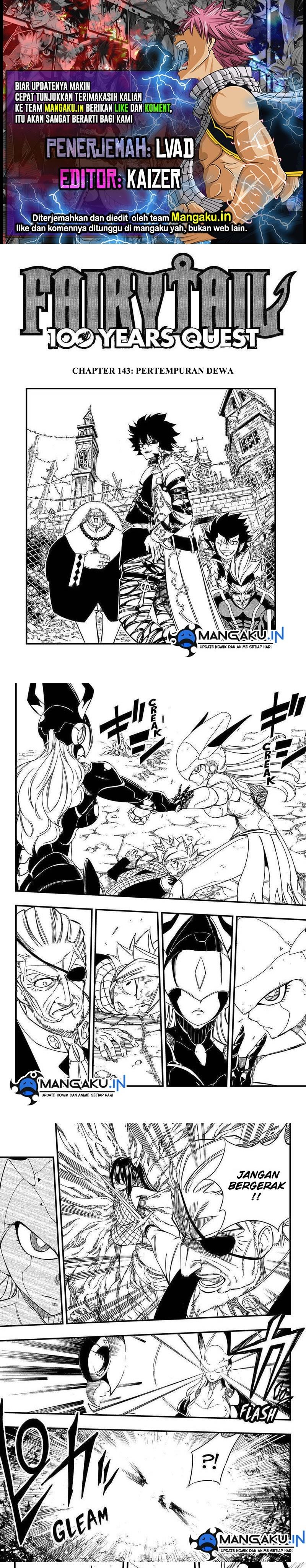 Ann💜✨ on X: Fairy Tail 100 Years Quest Chapter 143!    / X