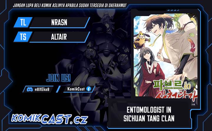 Komik Entomologist in Sichuan Tang Clan Chapter 9 Bahasa Indonesia
